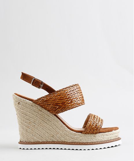 Sandalia-Plataforma-Feminina-de-Palha-com-Corda-Caramelo-9217325-Caramelo_1