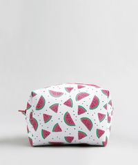 Necessaire-Feminina-Estampada-de-Melancias-Branca-9343056-Branco_1