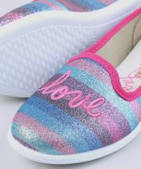 Slipper-Molekinha-Listrado-com-Brilho-e-Bordado-Rosa-9381496-Rosa_2