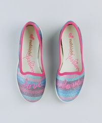 Slipper-Molekinha-Listrado-com-Brilho-e-Bordado-Rosa-9381496-Rosa_4