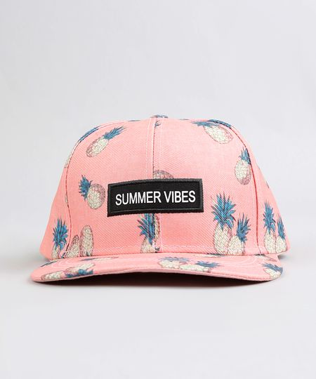 Bone-Masculino-Aba-Reta-Estampado-de-Abacaxis-com-Bordado-Coral-9374389-Coral_1 Bone-Masculino-Aba-Reta-Estampado-de-Abacaxis-com-Bordado-Coral-9374389-Coral_1