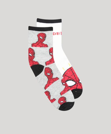 Kit-de-2-Meias-Infantis-Cano-Medio-Homem-Aranha-Multicor-9335064-Multicor_1 Kit-de-2-Meias-Infantis-Cano-Medio-Homem-Aranha-Multicor-9335064-Multicor_1