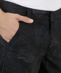 Bermuda-Estampada-de-Folhagem-Preta-8283169-Preto_4