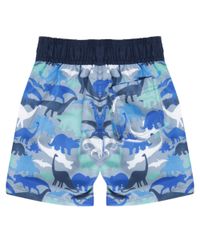 Bermuda-Estampada-de-Dinossauros-Azul-8284247-Azul_2