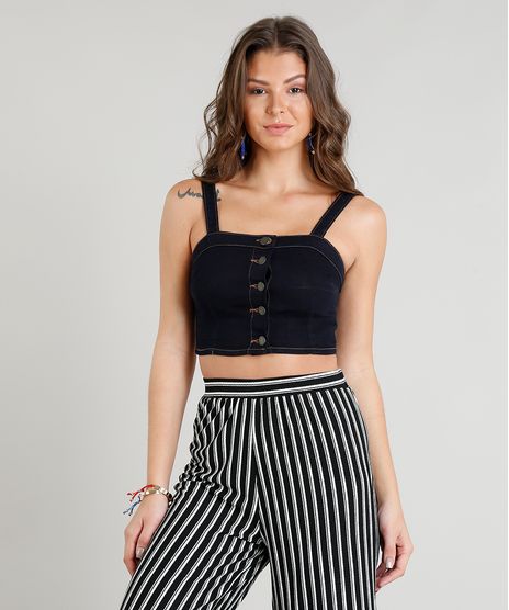Top-Cropped-Jeans-Feminino-com-Botoes-Azul-Escuro-9365622-Azul_Escuro_1
