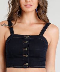 Top-Cropped-Jeans-Feminino-com-Botoes-Azul-Escuro-9365622-Azul_Escuro_4
