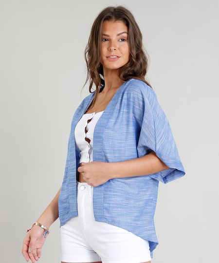 Kimono-Jeans-Feminino-Manga-Curta-Azul-Claro-9182951-Azul_Claro_1