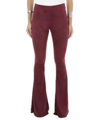 Calca-Flare-em-Suede-Vinho-8313474-Vinho_1