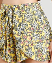 Short-Feminino-Estampado-Floral-com-Sobreposicao-Amarelo-9256663-Amarelo_4