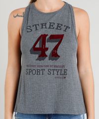 Regata-Feminina-Ampla-Canelada--Street-47--Decote-Redondo-Cinza-Mescla-Escuro-9342378-Cinza_Mescla_Escuro_4