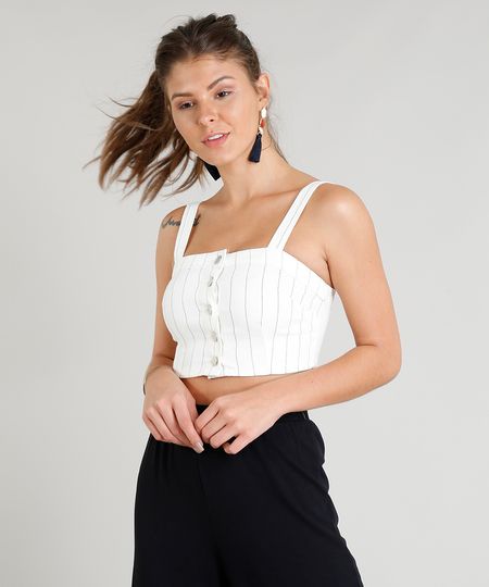 Top-Cropped-de-Sarja-Feminino-Listrado-com-Botoes-Off-White-9365623-Off_White_1