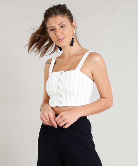 Top-Cropped-de-Sarja-Feminino-Listrado-com-Botoes-Off-White-9365623-Off_White_1