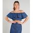 Blusa-Jeans-Ciganinha-Feminina-Cropped-Manga-Curta-Azul-Escuro-9372318-Azul_Escuro_1