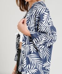 Kimono-Feminino-Estampado-de-Folhagem-Manga-Longa-Azul-Marinho-9389179-Azul_Marinho_4