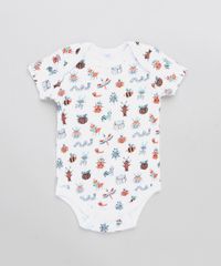 Body-Infantil-Estampado-Insetos-Manga-Curta-Gola-Careca-Branco-9198411-Branco_1