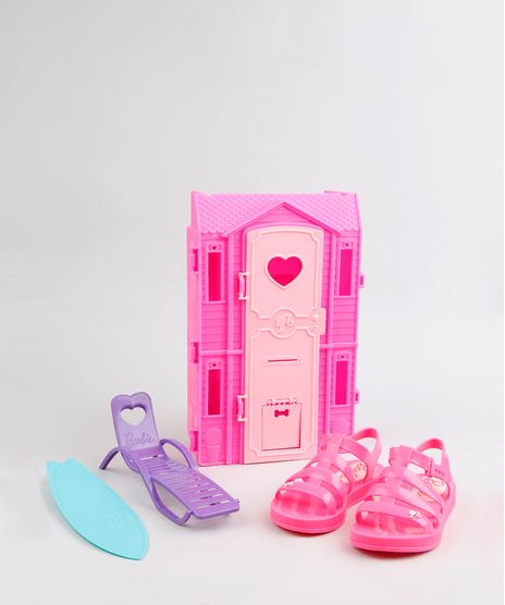 Sandalia-Infantil-Barbie-com-Casa-de-Praia-Pink-9278672-Pink_1
