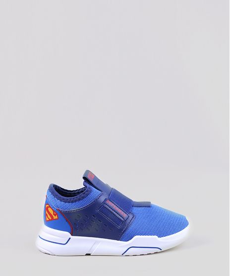 Tenis-Infantil-Grendene-Super-Homem-Liga-da-Justica-com-Elastico-Azul-Royal-9371366-Azul_Royal_1