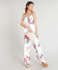Macacao-Feminino-Estampado-Floral-Alcas-Finas-Decote-V-Branco-9259630-Branco_3
