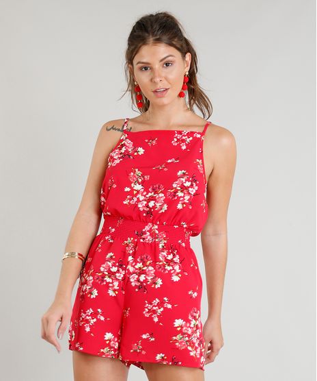 Macaquinho-Feminino-Estampado-Floral-Alcas-Finas-Rosa-Escuro-9183958-Rosa_Escuro_1