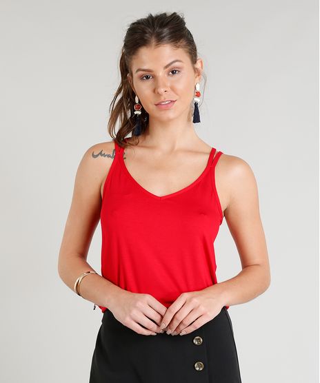 Regata-Feminina-Alcas-Cruzadas-Decote-V-Vermelha-9330807-Vermelho_1