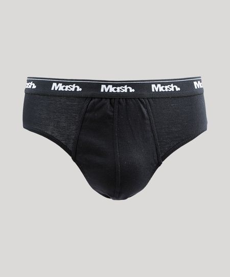 Cueca-Masculina-Slip-Mash-Preta-9376849-Preto_1