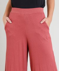 Calca-Feminina-Pantacourt-em-Malha-Canelada-Rosa-Escuro-9242941-Rosa_Escuro_4