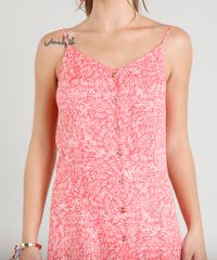 Vestido-Feminino-Curto-Estampado-Floral-com-Botoes-Alcas-Finas-Decote-V-Coral-9256665-Coral_4
