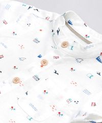 Conjunto-Infantil-de-Camisa-Estampada-em-Linho-Manga-Curta-Off-White---Bermuda-Kaki-9201530-Kaki_4