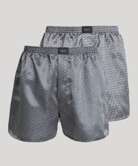 Kit-de-2-Samba-Cancao-Masculina-Estampada-Acetinada-Chumbo-9408637-Chumbo_1