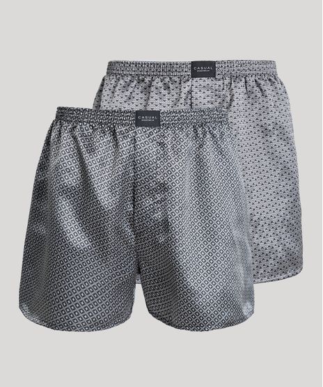 Kit-de-2-Samba-Cancao-Masculina-Estampada-Acetinada-Chumbo-9408637-Chumbo_1