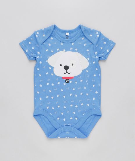 Body-Infantil-Cachorro-Estampado-Manga-Curta-Gola-Careca-Azul-9110055-Azul_1