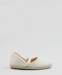 Sapatilha-Infantil-com-Corda-e-Lurex-Bege-Claro-9323914-Bege_Claro_1
