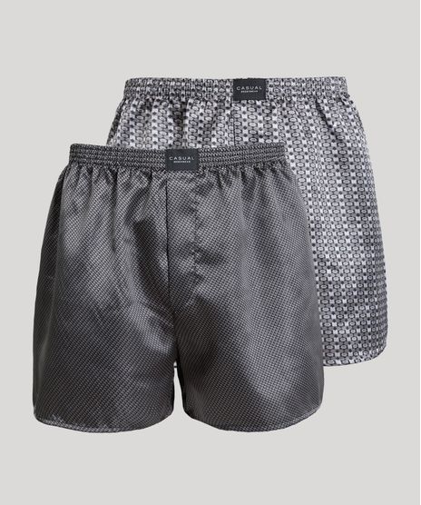 Kit-de-2-Samba-Cancao-Masculina-Estampada-Acetinada-Preto-9408636-Preto_1