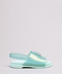 Sandalia-Infantil-com-Brilho-e-Concha-Verde-Agua-9323910-Verde_Agua_1
