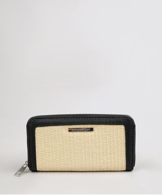 Carteira-Feminina-com-Palha-Preta-9303121-Preto_1