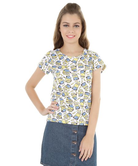 Blusa-Minions-Branca-8286483-Branco_1 Blusa-Minions-Branca-8286483-Branco_1