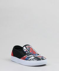Tenis-Slip-On-Infantil-Homem-Aranha-Estampado-Preto-9260268-Preto_2