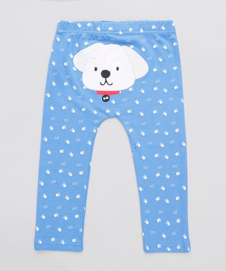 Calca-Infantil-Cachorro-Estampada-Azul-9110053-Azul_1