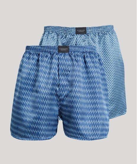 Kit-de-2-Samba-Cancao-Masculina-Estampada-Acetinada-Azul-Marinho-9408640-Azul_Marinho_1