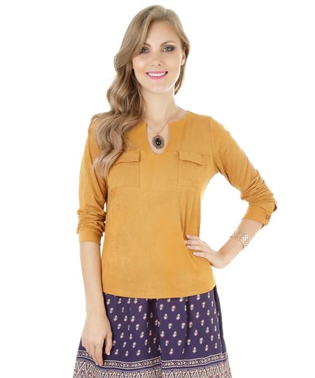 Blusa-em-Suede-Caramelo-8238490-Caramelo_1 Blusa-em-Suede-Caramelo-8238490-Caramelo_1