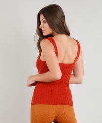 Regata-Feminina-Canelada-com-Botoes-em-Trico-Decote-Redondo-Cobre-9332817-Cobre_2