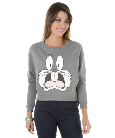 Blusao-em-Moletom-Pernalonga-Cinza-8246180-Cinza_1
