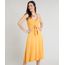 Vestido-Feminino-Midi-com-No-e-Recorte-Decote-V-Amarelo-9354719-Amarelo_1