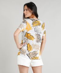 Blusa-Feminina-Estampada-de-Folhas-Decote-Redondo-Manga-Curta-Off-White-9350916-Off_White_2