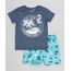 Conjunto-Infantil-de-Camiseta-Manga-Curta-Azul-Escuro---Bermuda-Estampada-de-Coqueiro-Verde-Agua-9321302-Verde_Agua_1