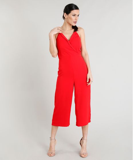 Macacao-Pantacourt-Feminino-Decote-V-Vermelho-9275752-Vermelho_1