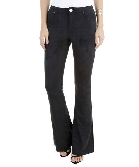 Calca-Flare-em-Suede-Preta-8168538-Preto_1 Calca-Flare-em-Suede-Preta-8168538-Preto_1