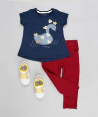 Blusa-Infantil-Cisne-com-Paetes-Manga-Curta-Decote-Redondo-Azul-Marinho-9340333-Azul_Marinho_3