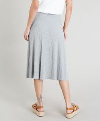 Saia-Midi-Feminina-Canelada-Cinza-Mescla-9293808-Cinza_Mescla_2