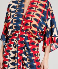 Vestido-Feminino-Midi-Estampado-Geometrico-com-Transpasse-Manga-Curta-Decote-V-Bege-9275645-Bege_4
